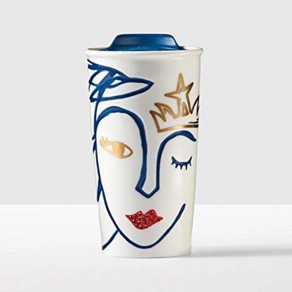 Starbucks Anniversary Collection Crystal Lips Mug